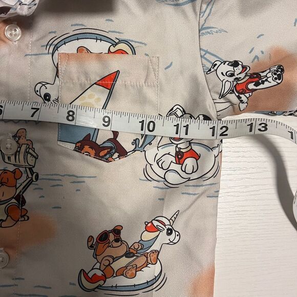 Paw Patrol Boys Hawaiian Shirt 3T - Picture 8 of 9